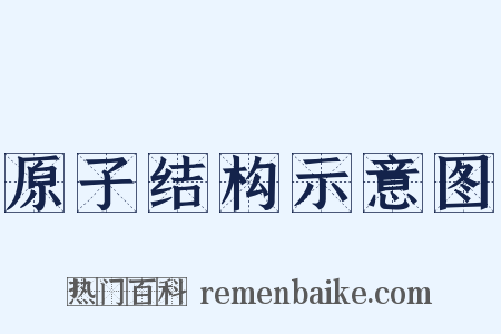 原子结构示意图是什么意思的图片